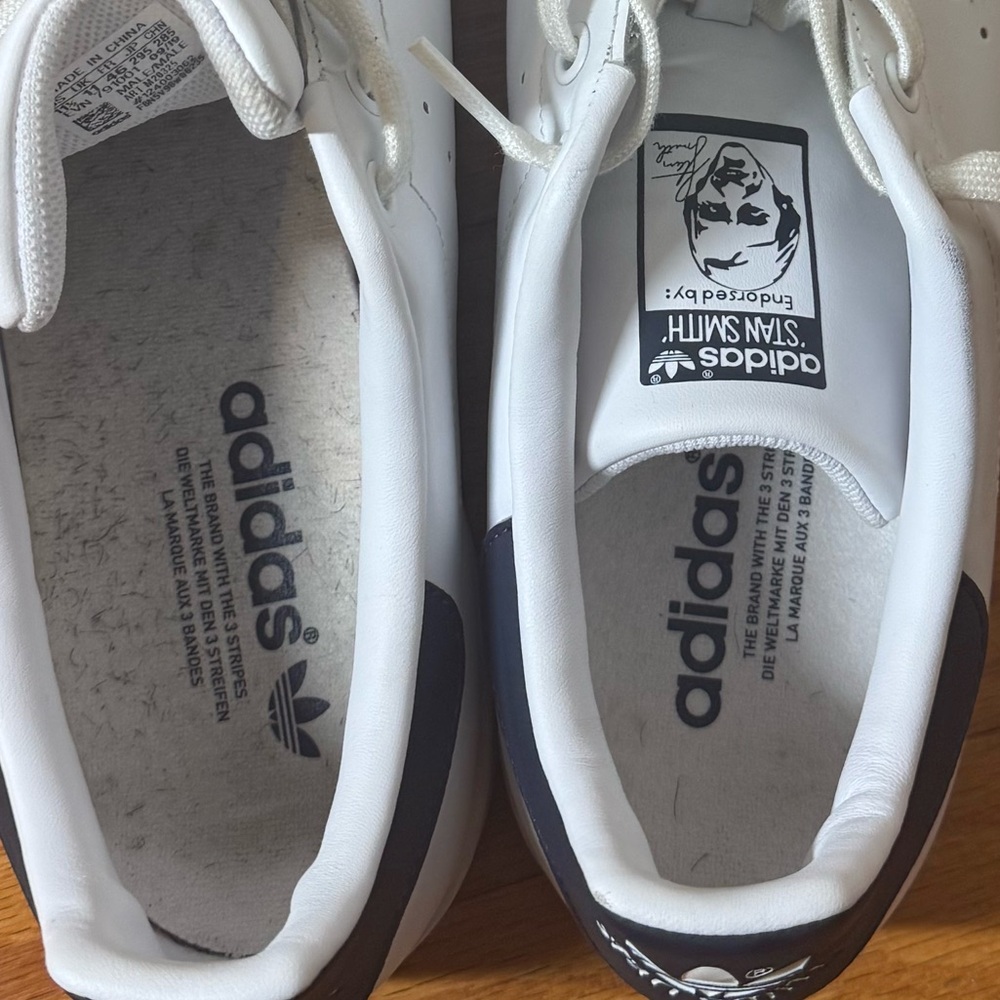 Adidas Stan Smith – White/Navy – Men’s 11.5 Sneakers - Picture 9 of 9